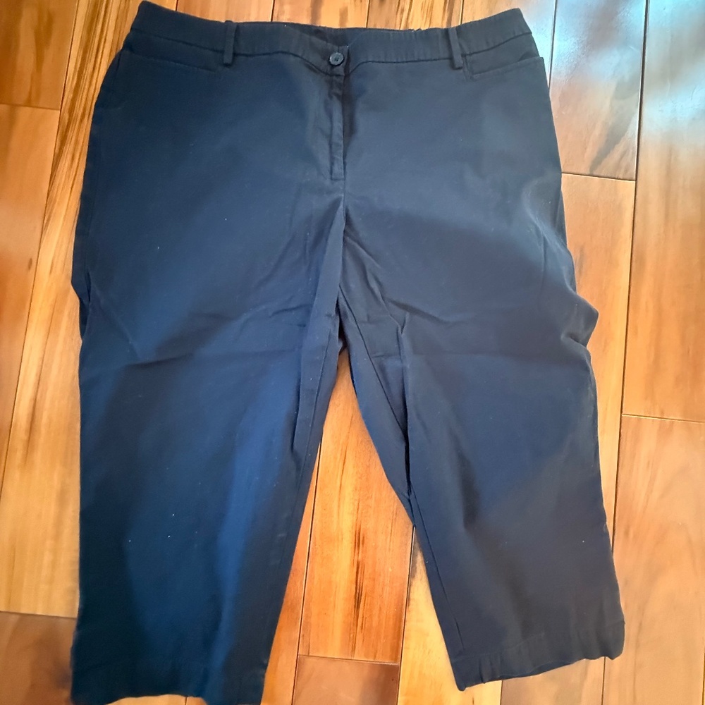 Women's Talbots Perfect Skimmer Black Size 18W